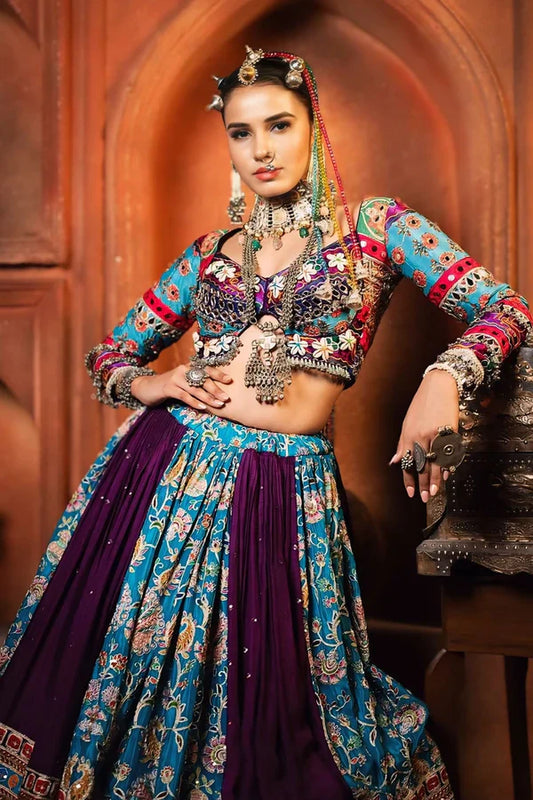 Traditional Work Chaniya Choli For Navratri Special