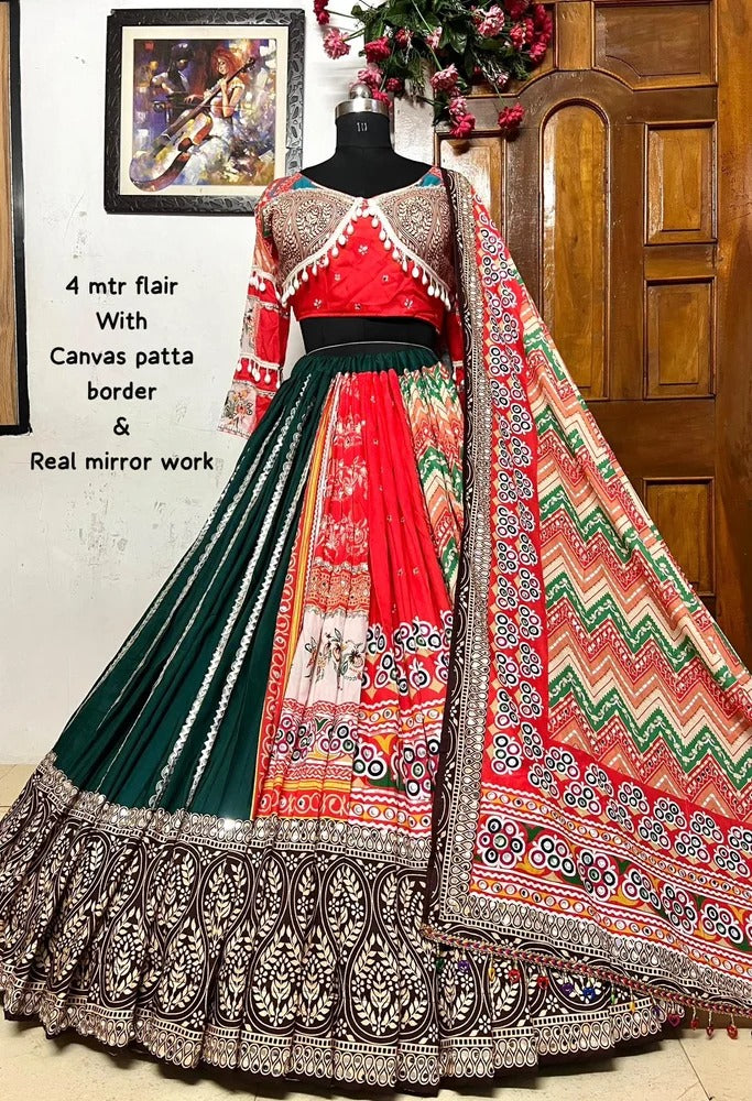 Presenting New Navratri Special Designer Printed Lehenga Choli